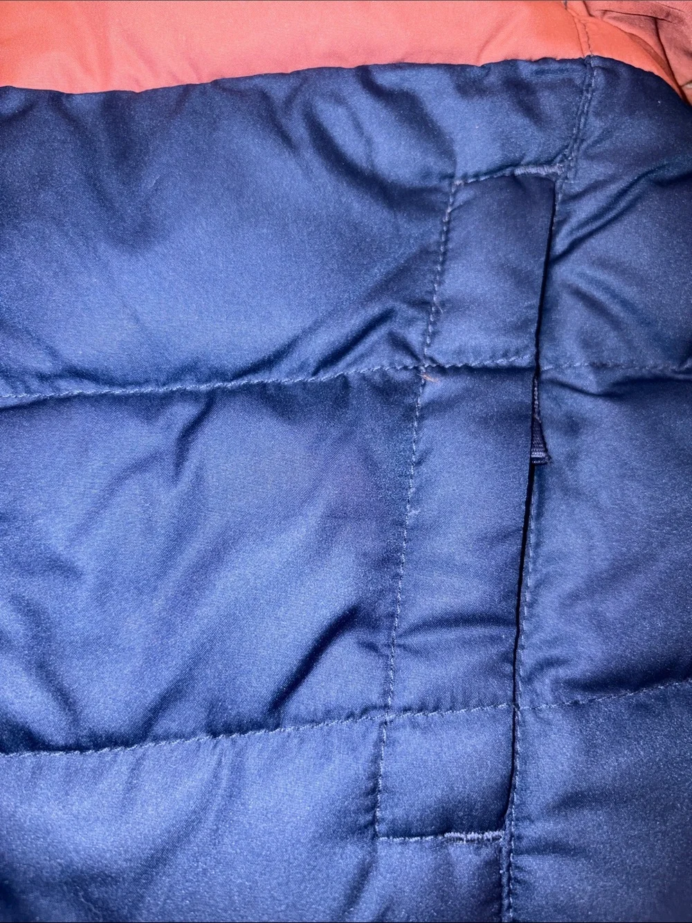 L.L. Bean Toddler Girls Colorblock down lot Puffer Jacket